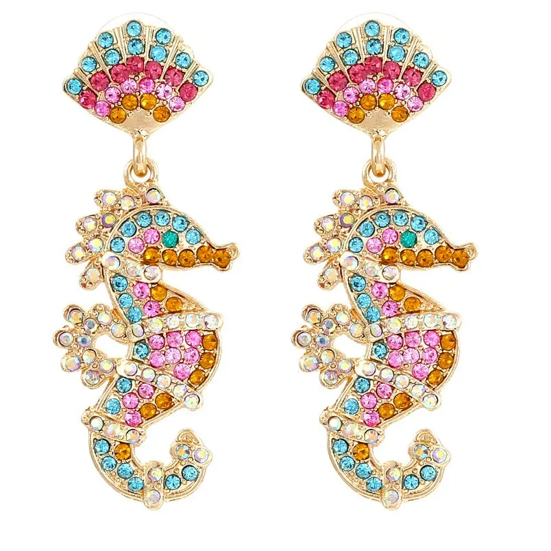 Seahorse Earrings - Sparkling Pending Earrings