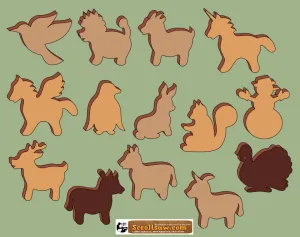 Simple Cut-Outs Pattern, No. 4