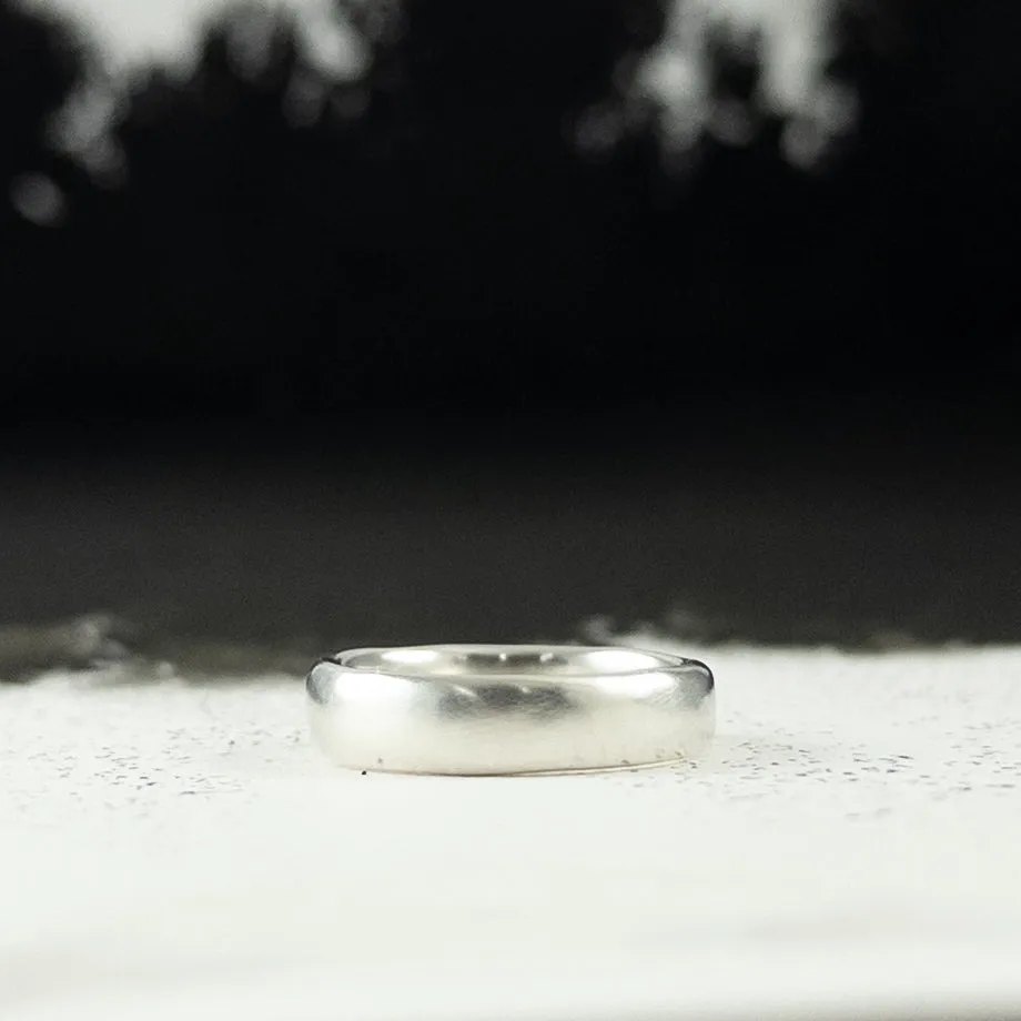 Simplicity Ring in Palladium Sterling Silver - for Cedar/Suzanne