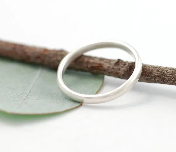 Simplicity Ring in Palladium Sterling Silver - for Cedar/Suzanne