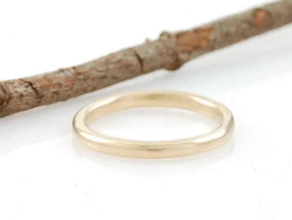 Simplicity Ring in Yellow Gold - Made to Order