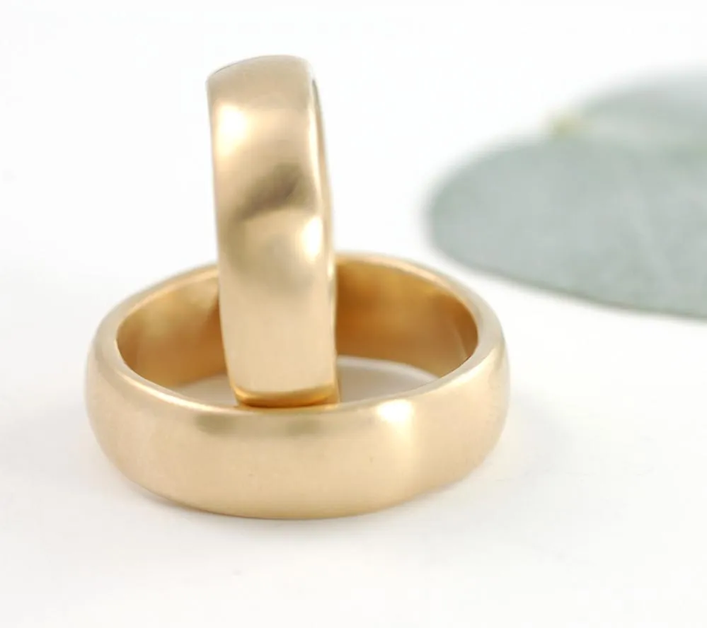 Simplicity Ring in Yellow Gold - Made to Order