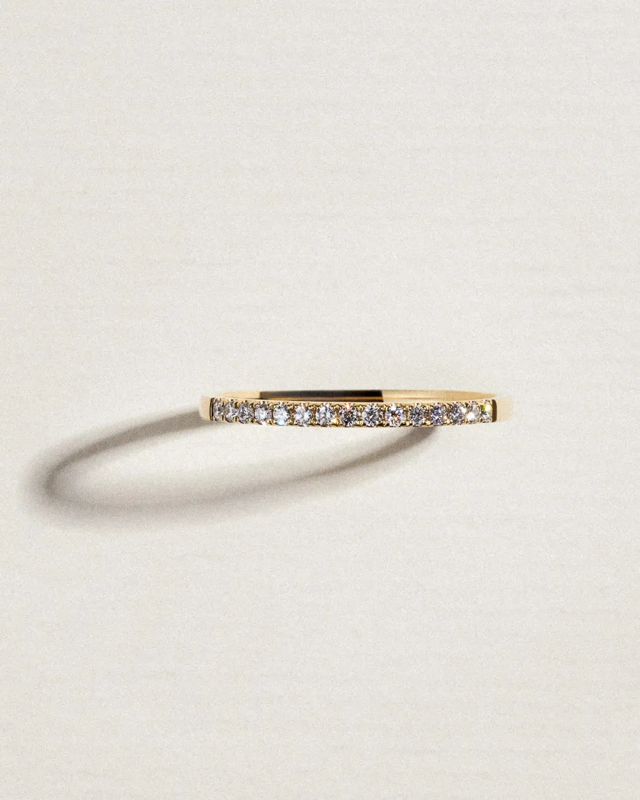 Simply Pavé Diamond Ring