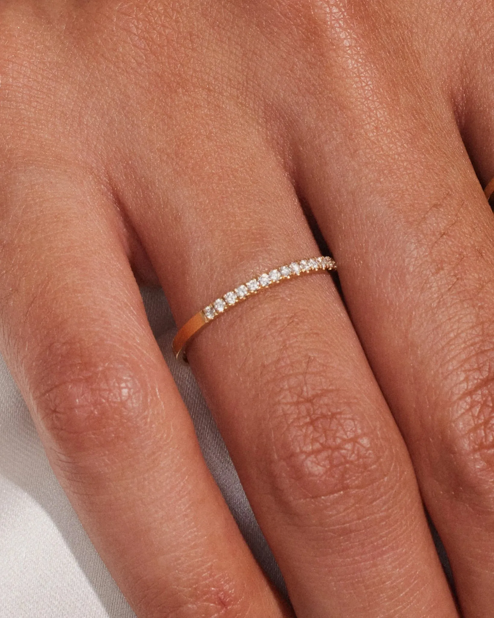 Simply Pavé Diamond Ring