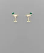 Sipping All Night Earrings