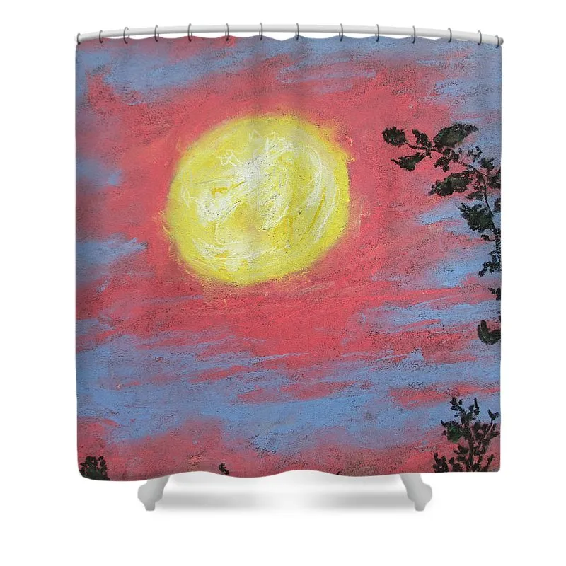 Sun Dial - Shower Curtain