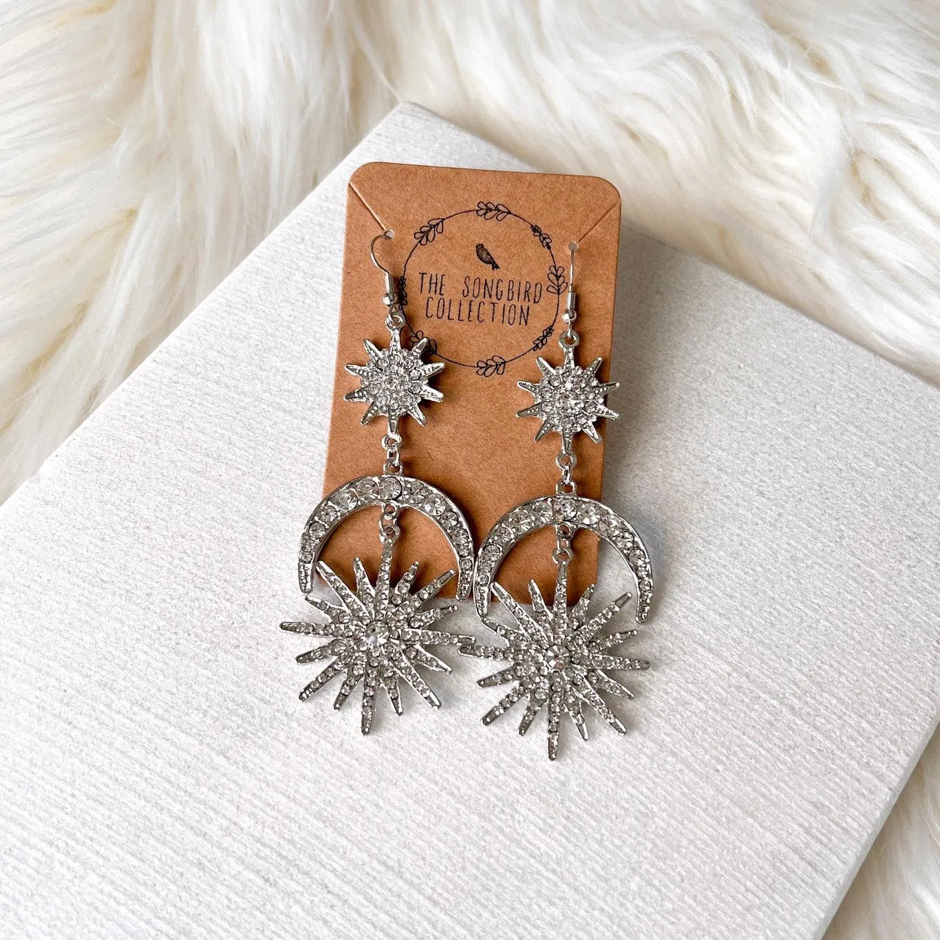 Sun, Star & Moon Earrings