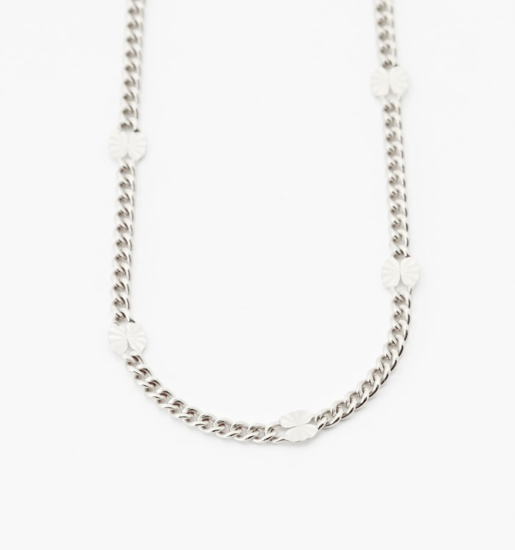 Sunburst Chain Necklace