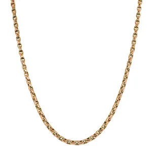 Vintage 9ct Rose Gold Belcher Link Chain