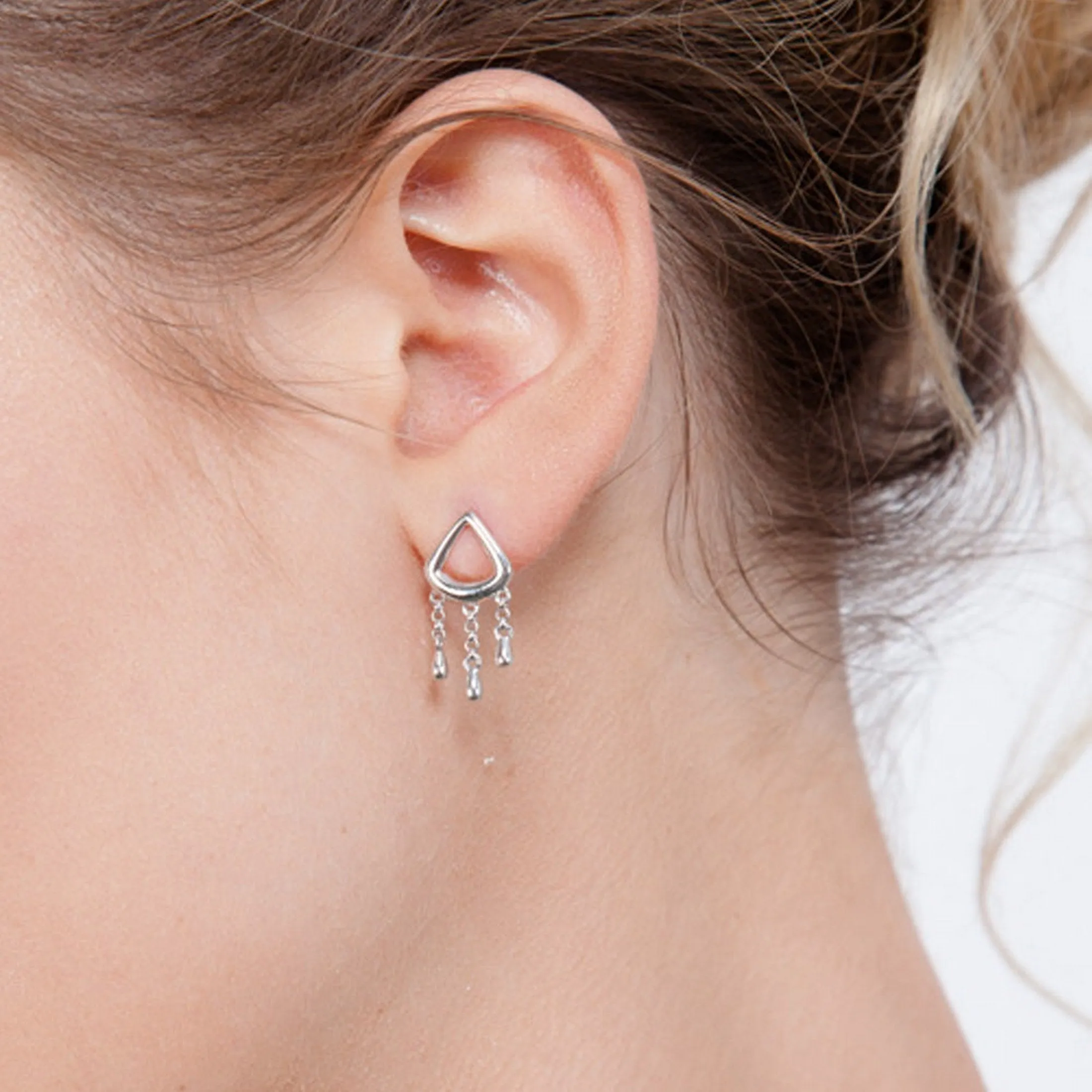 Waterfall Short Drop Earrings