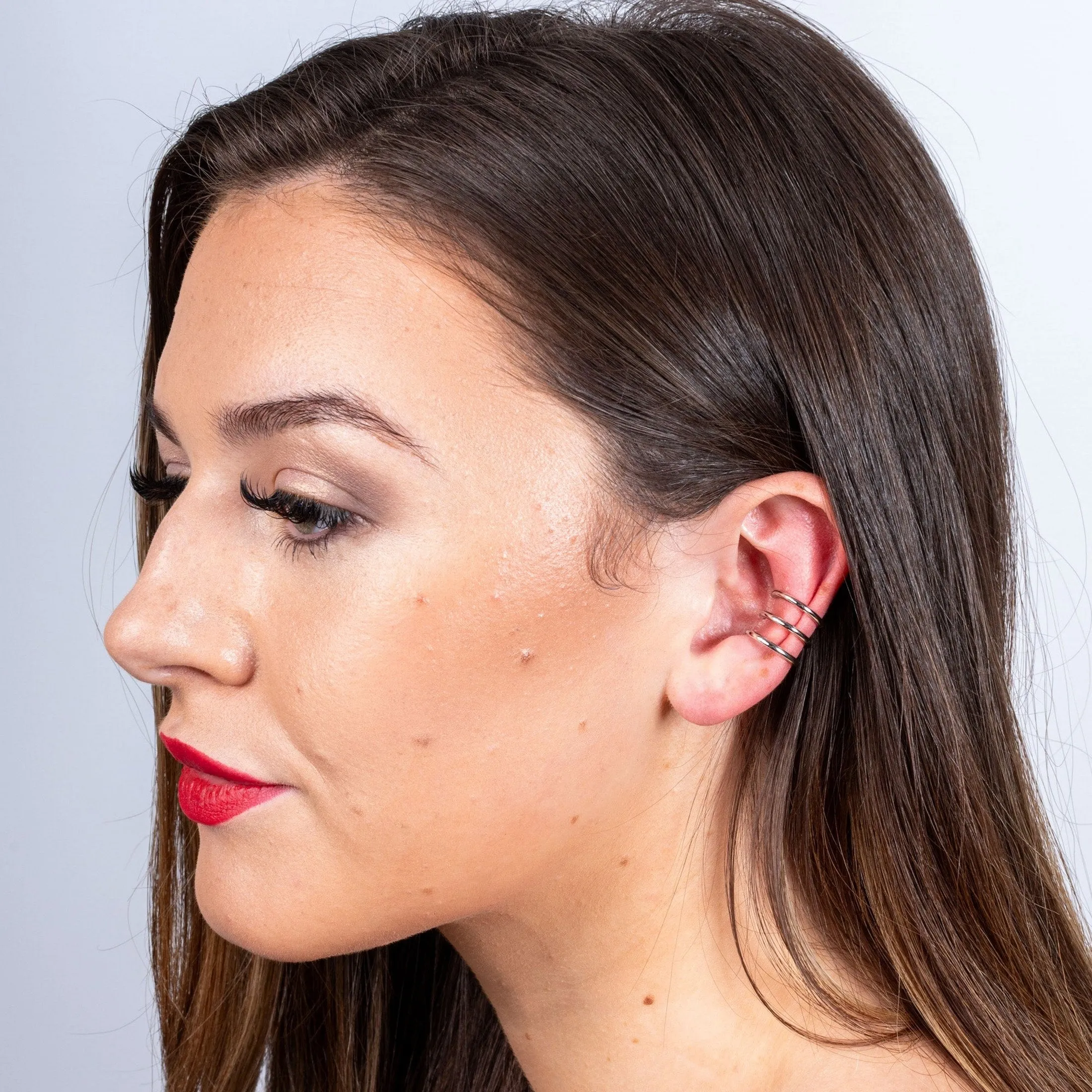 Waterfall Triple Ear Cuff