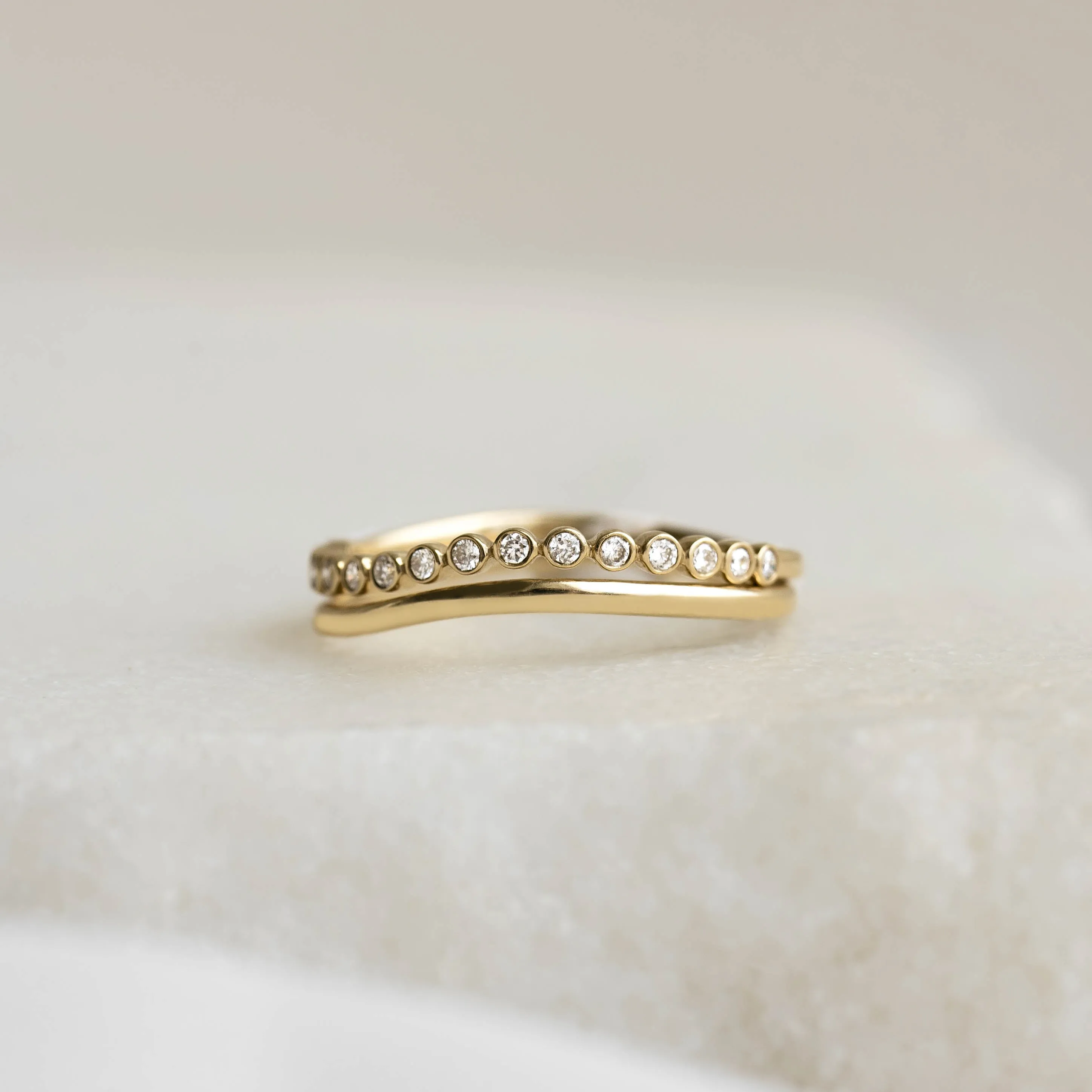 Wavy Ring 14k Gold - Brielle