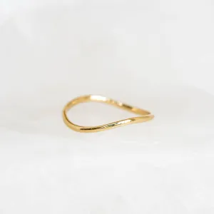 Wavy Ring 14k Gold - Brielle