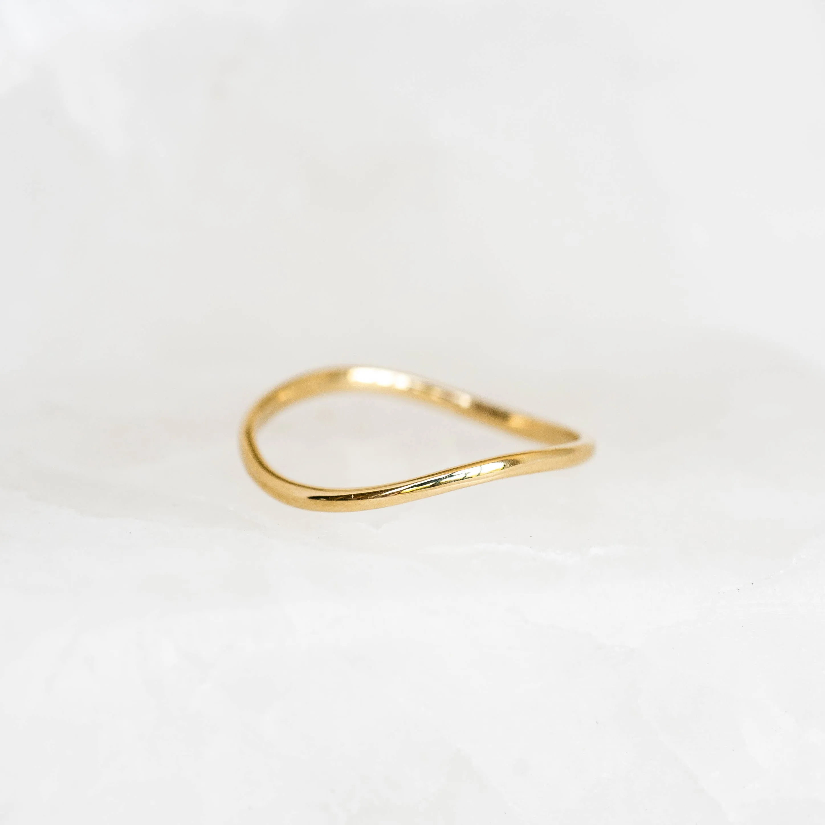 Wavy Ring 14k Gold - Brielle