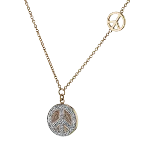 ZP916 Pendant in 14k Gold with Diamonds