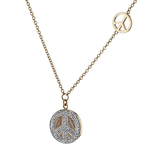 ZP916 Pendant in 14k Gold with Diamonds